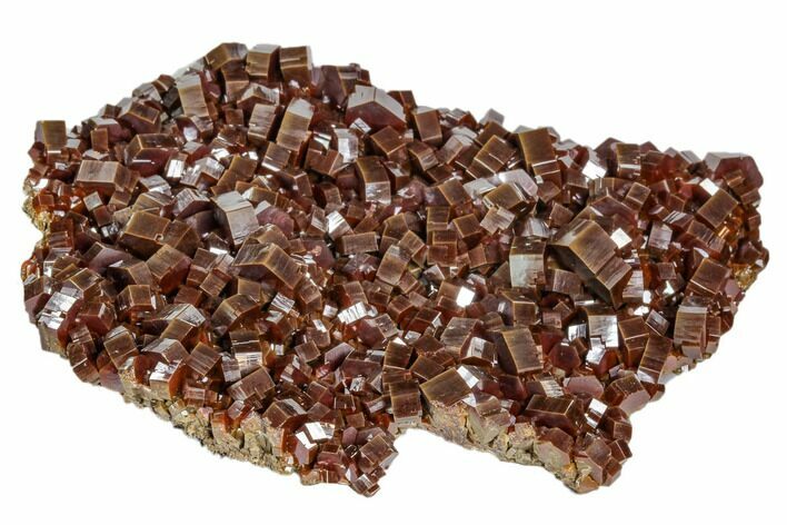 Large, Ruby-Red Vanadinite Crystal Aggregation - Morocco #104764